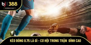 Kèo Bóng 0.75 Là Gì - Cơ Hội Trong Những Trận Cầu Đỉnh Cao